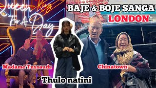 MADAME TUSSAUDS  CHINATOWN WITH BAJEampBOJE  The Hirachan Family Vlogs [upl. by Wollis696]