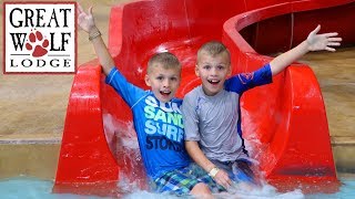 Great Wolf Lodge Indoor Waterpark Playground [upl. by Carrew968]