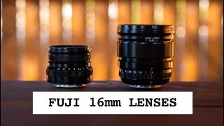 Fuji 16mm 14 vs 16mm 28 Detailed comparison [upl. by Armalla216]