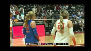 2023 11 21 VB Grand Oaks v Cinco Ranch │ 2023 UIL 6A Texas State Championship 1 0 [upl. by Zondra302]