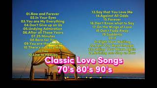 Classic Love Songs 70s 80s 90s The Greatest Love Songs [upl. by Ydoow927]