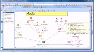 2012 MAXQDA 10 and MAXQDA 11 MAXMaps  CodeSubcodeSegment Model [upl. by Hiltan]