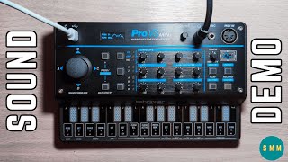 Behringer Pro Vs Mini synthesizer sound experiment demo [upl. by Emmett]