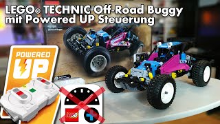 PATSONBRICKS REVIEW LEGO® TECHNIC 42124 Off Road Buggy mit PowerdUP Control [upl. by Evatsug]