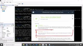 GravityZone Test Firewall Module Block Port Scan [upl. by Ayahc]