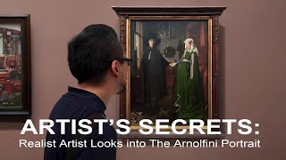 A Realist Artists Interpretation The Arnolfini Portrait [upl. by Trinia]