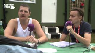 Yeasayer interview at Latitude Festival 2012 [upl. by Glanville]