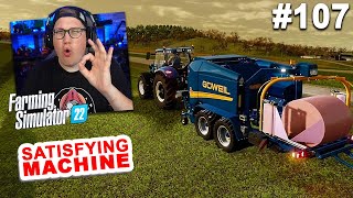 NIEUWE SATISFYING BALENPERS  Farming Simulator 22 107 Nederlands [upl. by Perseus]