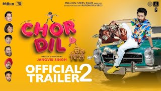 Chor Dil Trailer 2  Amjad Rana  Jagjeet Sandhu  Jangvir Singh  Punjabi Movie  In Cinema 25 Oct [upl. by Demmer777]