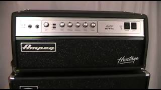 Ampeg Heritage SVT Series Demo Part 1 of 3  Introduction [upl. by Avah]