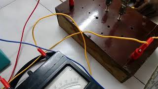 Connection of open circuit test of single phase transformer [upl. by Arreyt]