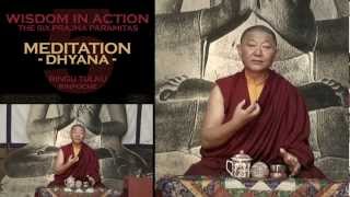 • WISDOM IN ACTION • 5 • quotMEDITATIONquot • RINGU TULKU RINPOCHE • SIX PARAMITAS • [upl. by Akehsay]