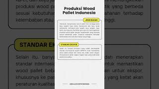 Peluang Ekspor Wood Pallet [upl. by Il]