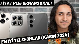 FİYAT PERFORMANS KRALI EN İYİ TELEFONLAR  KASIM 2024 [upl. by Ydnys]