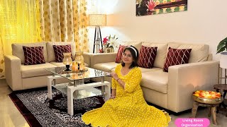 Living Room Makeover  Shopping Cleaning Organisation  Simply Laxmis Life [upl. by Ethelin]