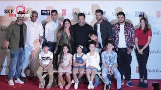 Notebook Official Trailer Launch  FULL EVENT  Salman khan Pranutan Bahl Zaheer Iqbal  SKF [upl. by Aissenav614]