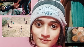 cricket ka matchhamare yaha ka famous litti subscribe my channel lakhneetvlogs sauravjoshivlogs [upl. by Crim]