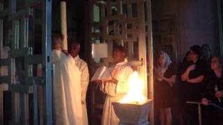 Part 1  Scenes from Easter Vigil  Service of Light  St Joan of Arc Catholic Church Hershey PA [upl. by Iot]