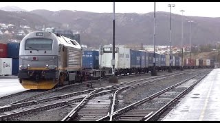 ► Tog i  Trainspotting in Bodø Norway 190512 [upl. by Dodie]