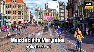 EBike Tour 🇳🇱 Maastricht to Margraten Netherlands  Maastricht City Summer [upl. by Atil]