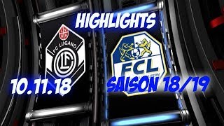 Highlights Fc Lugano vs Fc Luzern 101118 [upl. by Rizzo]