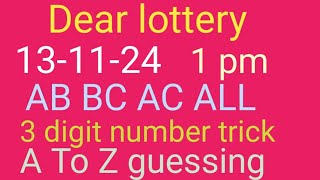 dear lottery guessing dear lottery result dear lottery guessing live result guessingtoday [upl. by Bick]