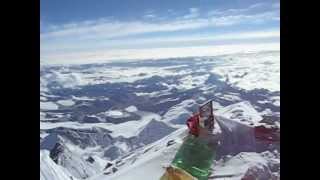 View from the top of Mt Everest [upl. by Burtie]