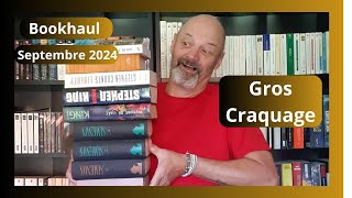 Bookhaul septembre 2024  Gros craquage [upl. by Woolson]