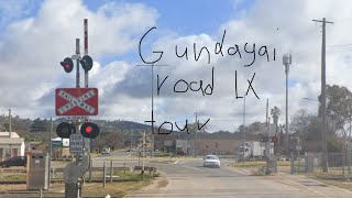 Gundagai Road level crossing tour ￼ [upl. by Chan]