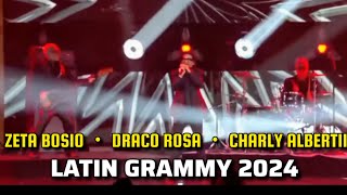 Draco Rosa ft Charly Alberti y Zeta Bosio  En Remolinos  Latin Grammy 2024 [upl. by Ragucci775]