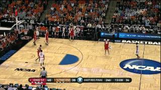 1 Syracuse vs 2 Ohio State Ncaa Tournament Elite 8 2012 Full Game [upl. by Kcitrap]