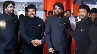 Megastar Chiranjeevi Entry at ANR National Award 2024  Akkineni Nagarjuna  TFPC [upl. by Aihsotal676]