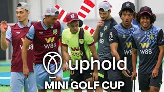 Clarets Take On The Uphold Mini Golf Cup  Ft Roberts Berge Trafford Ramsey Koleosho Massengo [upl. by Dinsmore583]