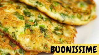 FRITTELLE DI ZUCCHINE BUONISSIME [upl. by Ayotol]