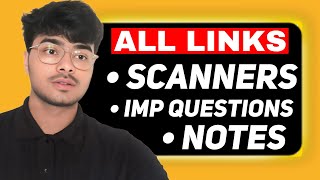 All Links for CA Foundation and Inter  Scanners  Weightage  Audit Notes  All penalties [upl. by Acinod136]