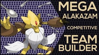 Mega Alakazam Competitive Team Builder Pokemon Showdown ORAS OU Facecam [upl. by Otrebtuc]