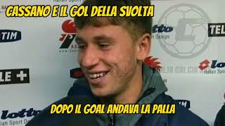 Antonio Cassano intervista storica dopo Bari Inter  Il gol che gli cambia la vita  Sub Ita [upl. by Adlog]