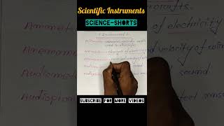 Scientific Instruments  chemistry shorts sciencemcq objective gk viralshort chemistrymcq [upl. by Arlena]