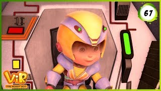 Vir The Robot Boy  Earth in Trouble  Action cartoons for Kids  3D cartoons [upl. by Heaps550]