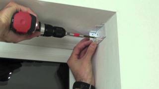 Installing wood blinds  inside mount woodslat blinds [upl. by Jenda844]