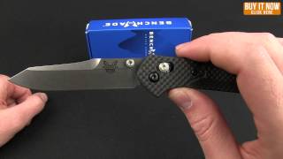 Benchmade 9401 Folding Knife Overview [upl. by Cloots]