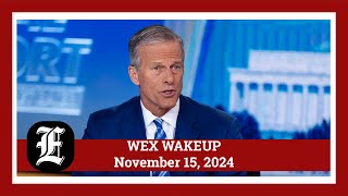 WEX Wakeup Trump tests Thune PA illegal ballots FEMA lawsuit [upl. by Shiroma]