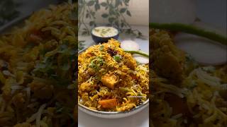 Veg Dum Biryani  Veg Biryani recipe  Homemade Biryani humbiharsehain shortsfeed recipe [upl. by Nivlam]