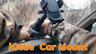 iOtttie Easy One Touch 5 Car Mount installation and review [upl. by Laud]