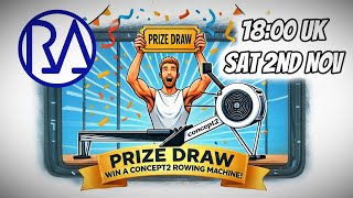 Live Prize Draw for the RowAlong Treasure Hunt  1800 UK Time Nov 2nd 2024 [upl. by Lanrev]