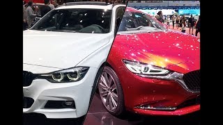 2018 BMW Series 3 Touring vs 2018 Mazda 6 Wagon [upl. by Dionysus]