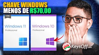 ATIVE SEU WINDOWS POR MENOS DE R7000 │Chaves WINDOWSOFFICE ORIGINAIS e BARATAS  KeysOff [upl. by Jaquiss]