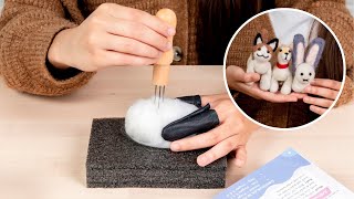 Needle Felting Beginner Tutorial [upl. by Rica]