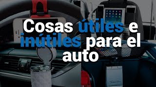 Descubre los accesorios más útiles e inútiles para tu auto Autocosmos [upl. by Golub]