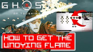 How to get THE UNDYING FLAME Mythic Technique  Ghost of Tsushima [upl. by Stortz]